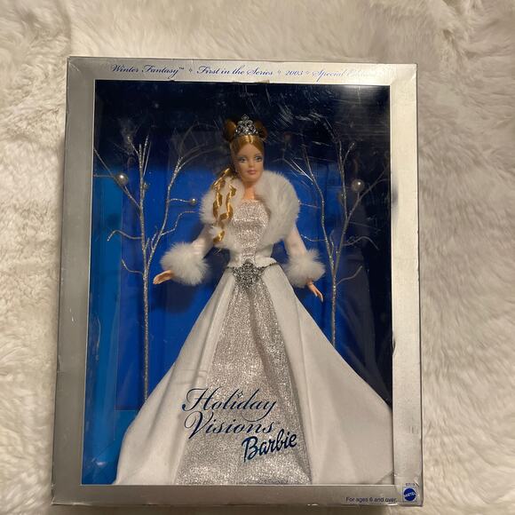 Holiday Visions 2003 BARBIE Winter Fantasy~First in Series~Special Edition NRFB - Picture 1 of 6